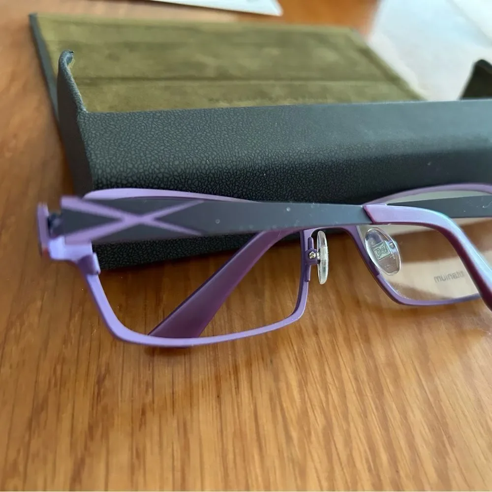 PRODESIGN DENMARK violet 1380 c.3531 EYEGLASSES FRAMES 55-16-130 B b32